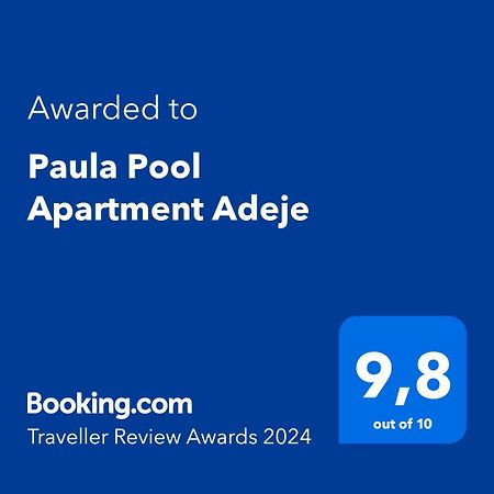 אדחה Paula Pool Apartment Adeje מראה חיצוני תמונה
